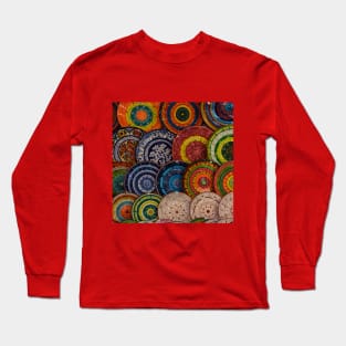 rainbow plates Long Sleeve T-Shirt